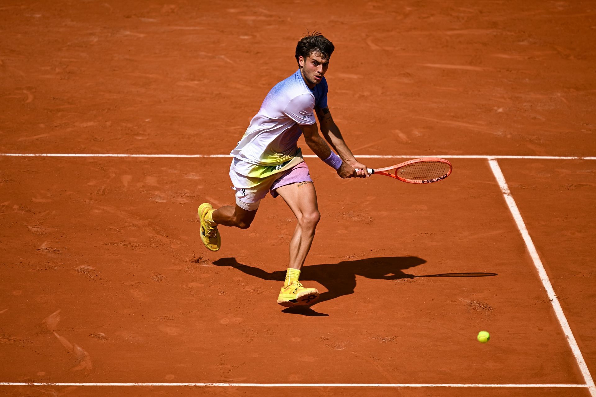 Flavio Cobolli at the French Open 2025. (Photo: Getty)